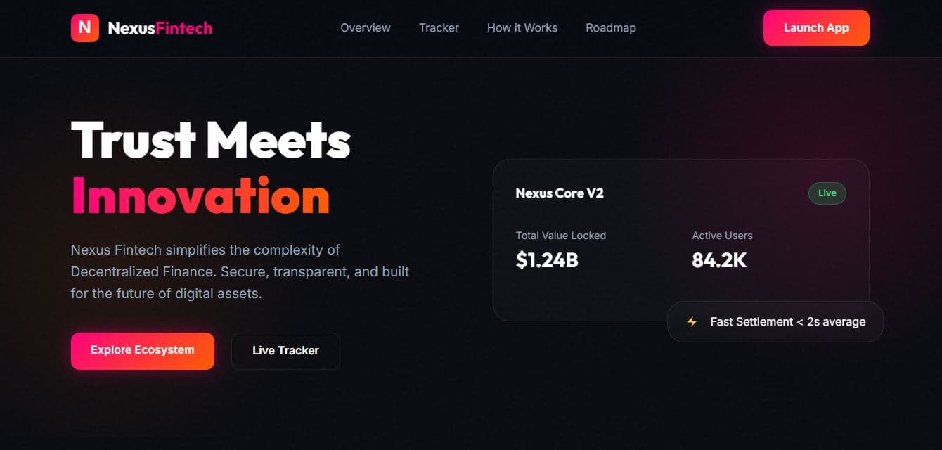 NexusFintech screenshot